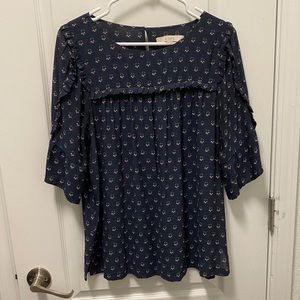 LOFT Floral blouse